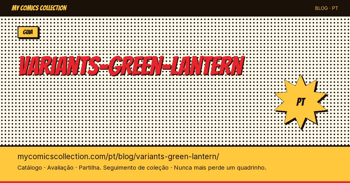 Variantes de Capas do Lanterna Verde — ilustração do artigo