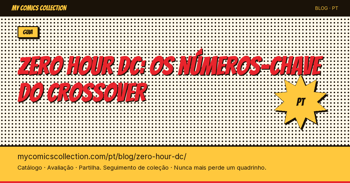 Zero Hour DC: os números-chave do crossover — ilustração do artigo