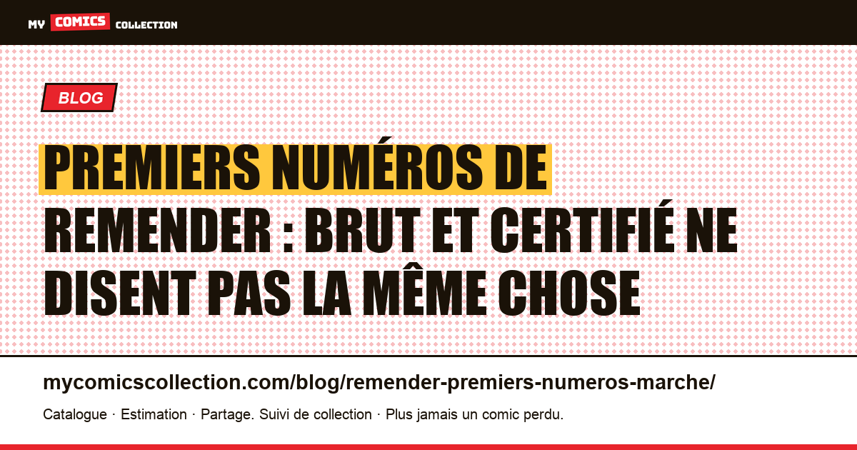 Premiers numéros de Remender : brut et certifié ne disent pas la même chose — illustration article