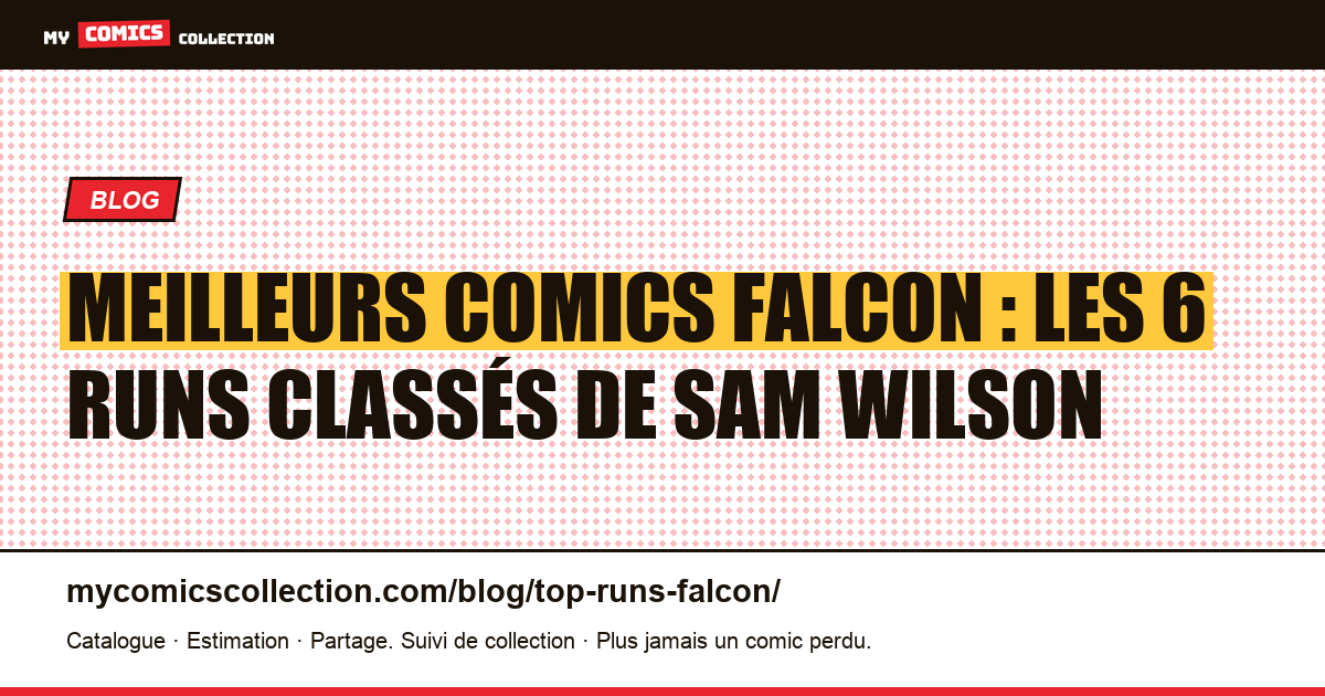 Les meilleurs runs de Falcon : six ensembles classés, de 1969 à 2017, illustration article