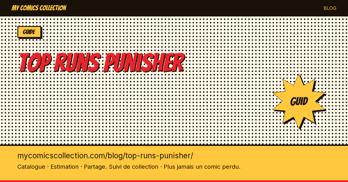 Meilleurs runs Punisher — illustration article
