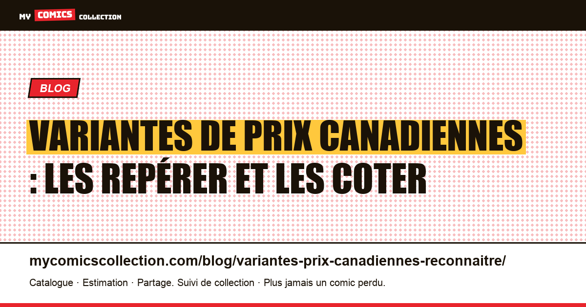 Variantes de prix canadiennes : les reconnaître et les évaluer, illustration article