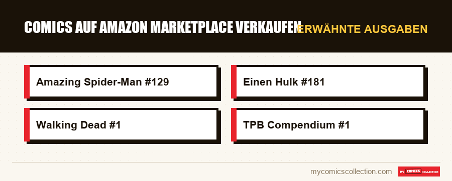 Erwähnte Ausgaben : Comics auf Amazon Marketplace verkaufen