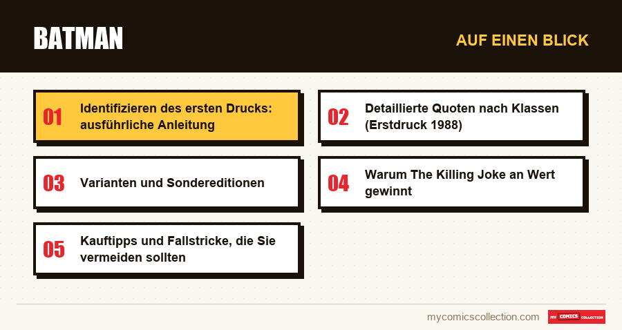 Auf einen Blick : Batman