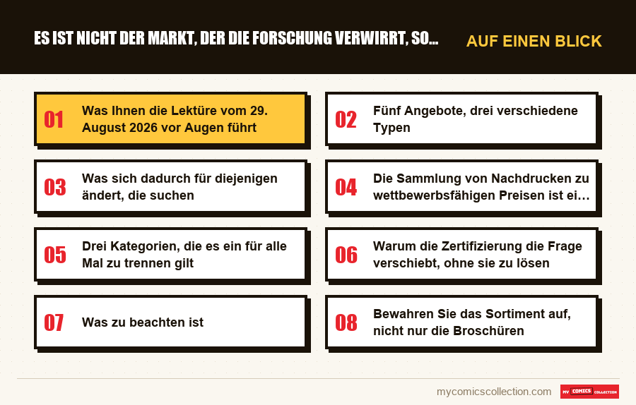 Auf einen Blick : Es ist nicht der Markt, der die Forschung verwirrt, sondern 