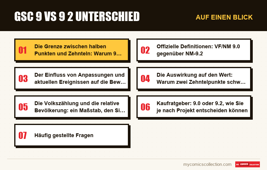 Auf einen Blick : gsc 9 vs 9 2 Unterschied