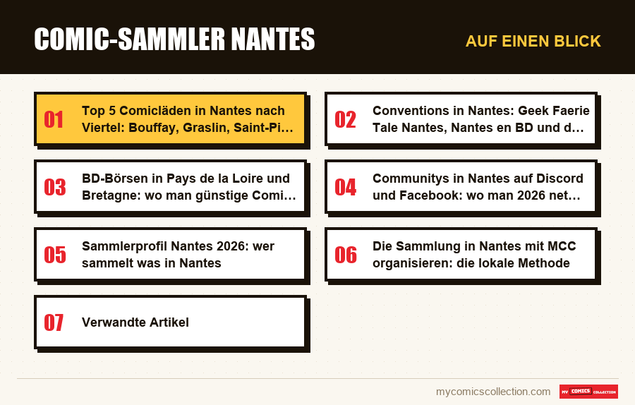 Auf einen Blick : Comic-Sammler Nantes