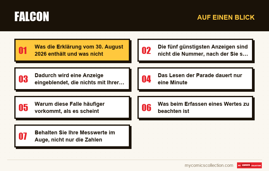 Auf einen Blick : Falcon