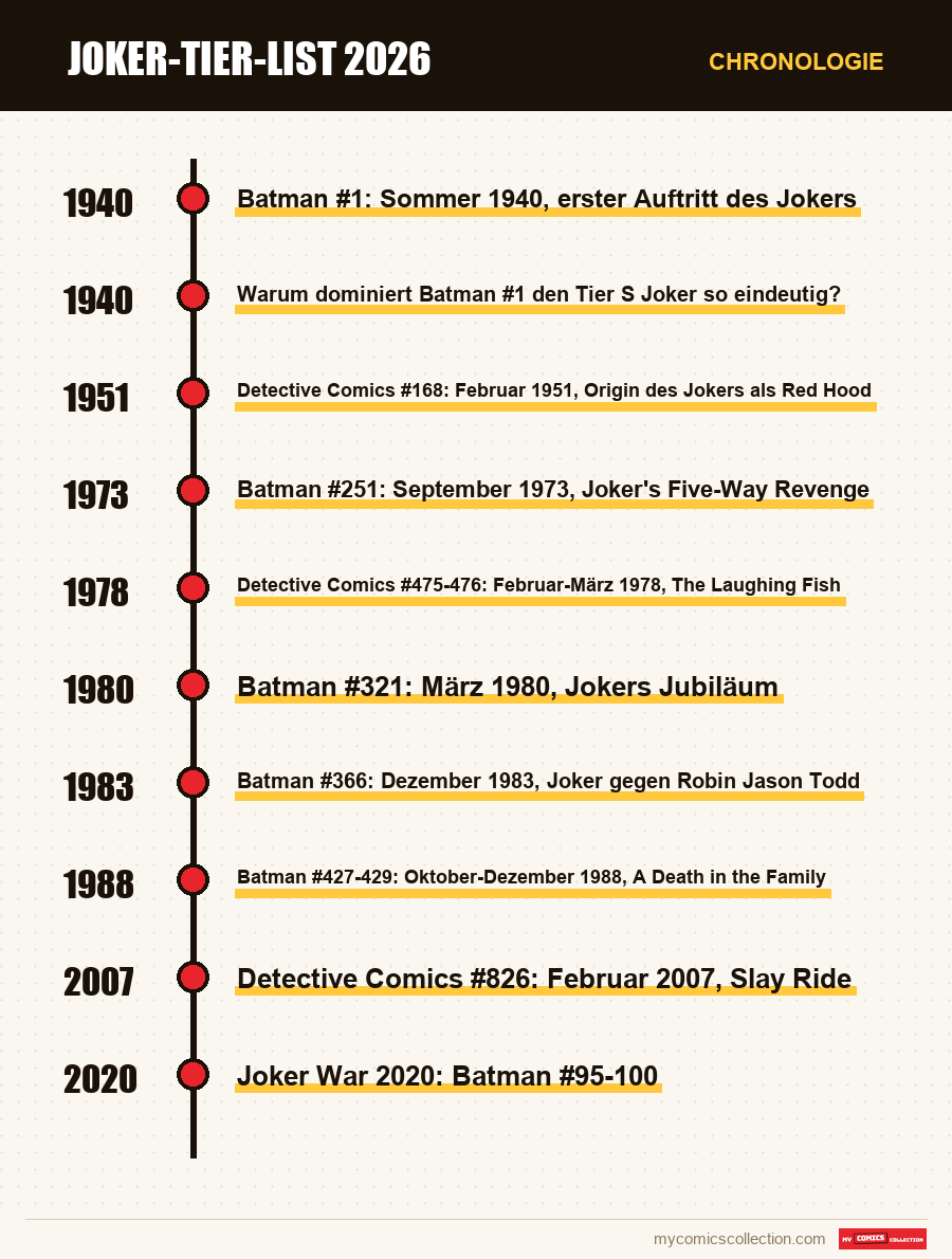 Chronologie der Ausgaben und Serien von Joker-Tier-List 2026