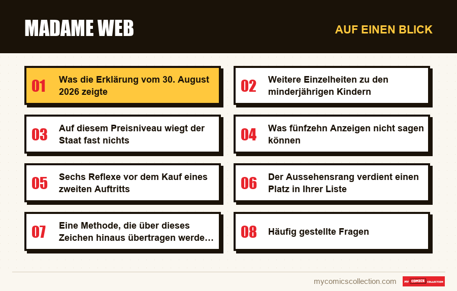 Auf einen Blick : Madame Web