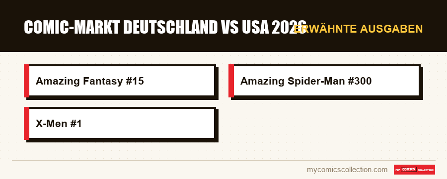 Erwähnte Ausgaben : Comic-Markt Deutschland vs USA 2026