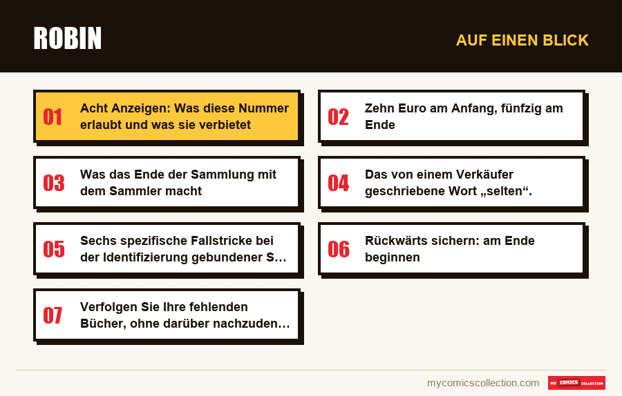 Auf einen Blick : Robin