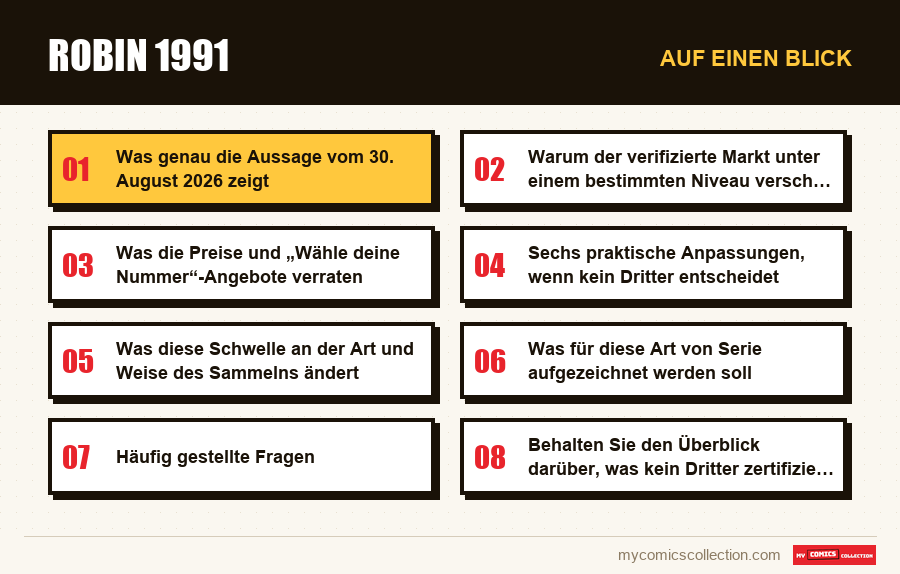 Auf einen Blick : Robin 1991