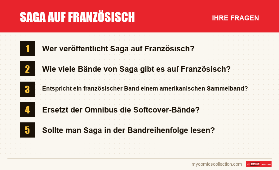 Saga auf Französisch: die häufigen Fragen, die dieser Artikel beantwortet