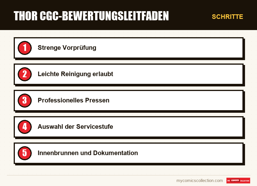 Schritte : Thor CGC-Bewertungsleitfaden