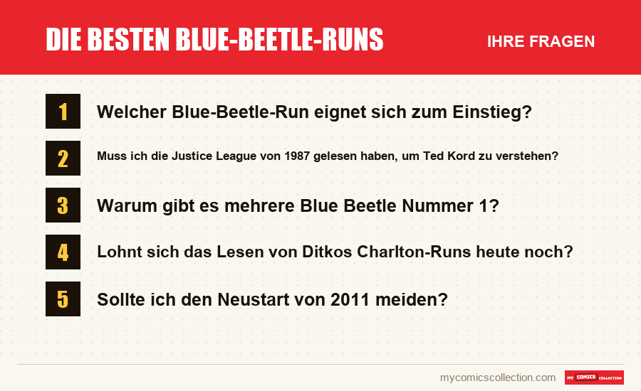 Die besten Blue-Beetle-Runs: die häufigen Fragen, die dieser Artikel beantwortet