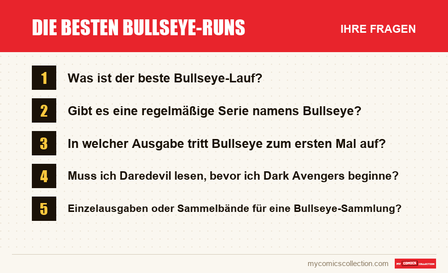Die besten Bullseye-Runs: die häufigen Fragen, die dieser Artikel beantwortet