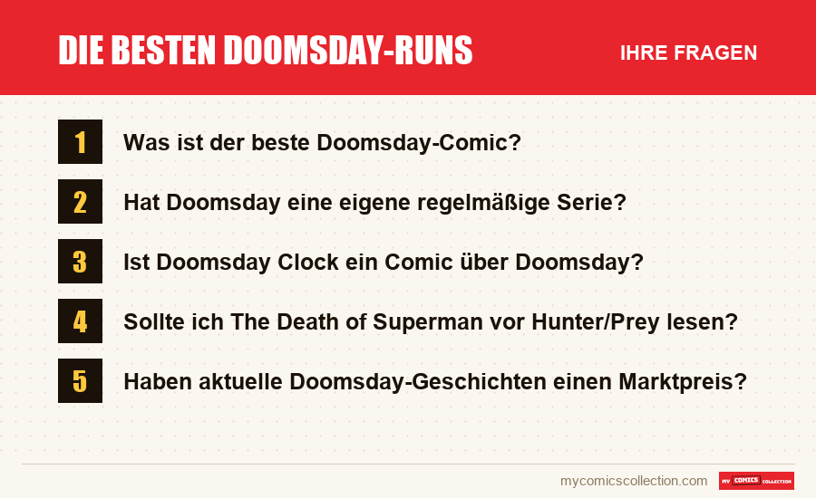 Die besten Doomsday-Runs: die häufigen Fragen, die dieser Artikel beantwortet