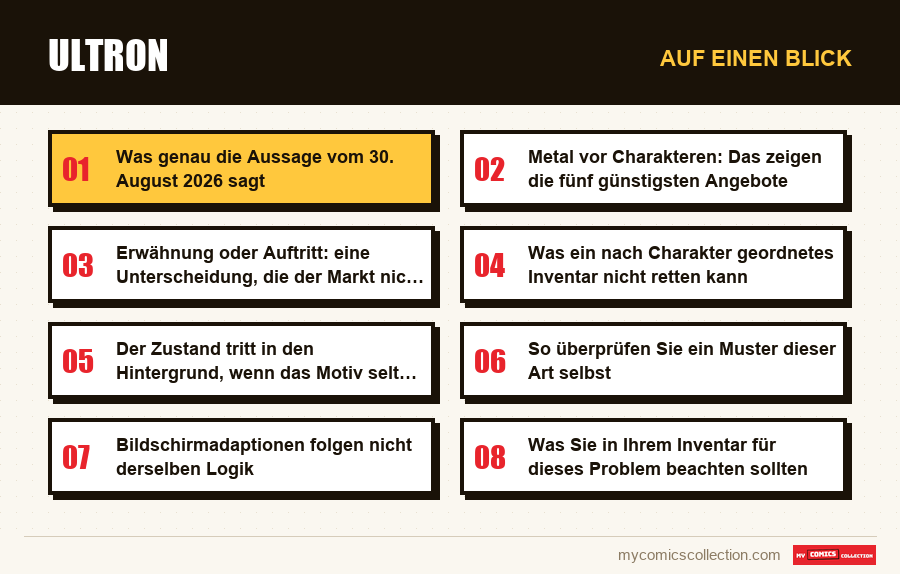 Auf einen Blick : Ultron