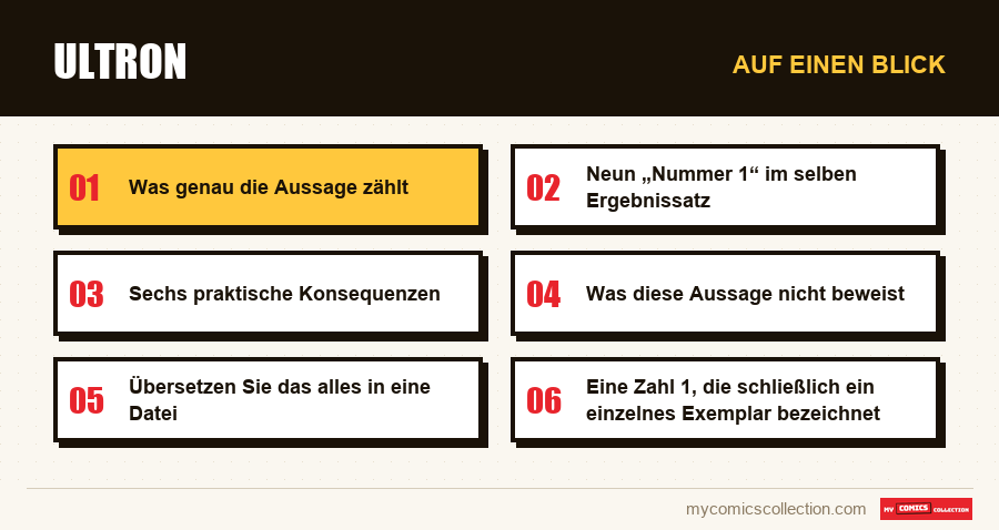Auf einen Blick : Ultron