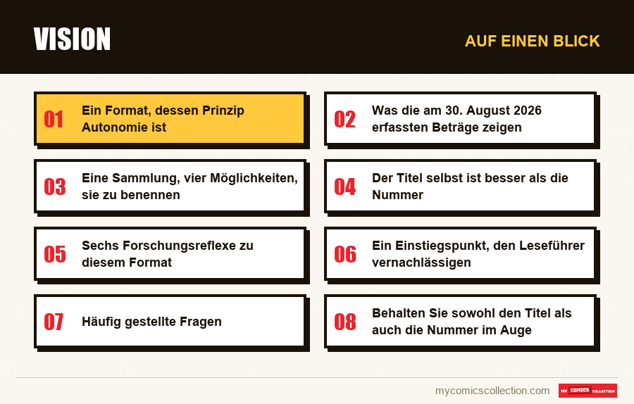 Auf einen Blick : Vision