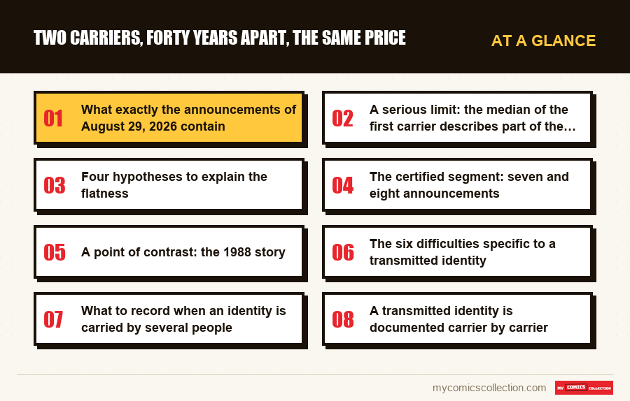 At a glance : Two carriers, forty years apart, the same price