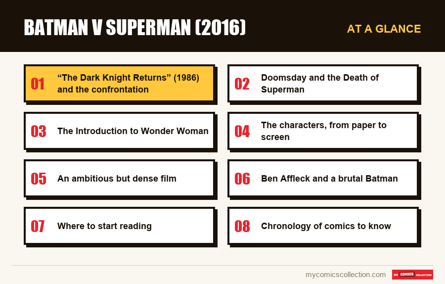 At a glance : Batman v Superman (2016)