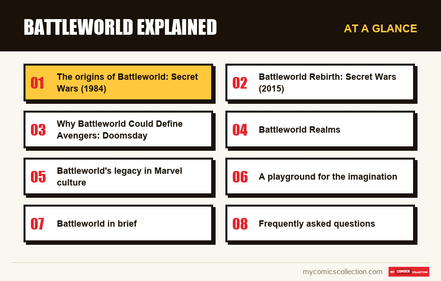 At a glance : Battleworld explained