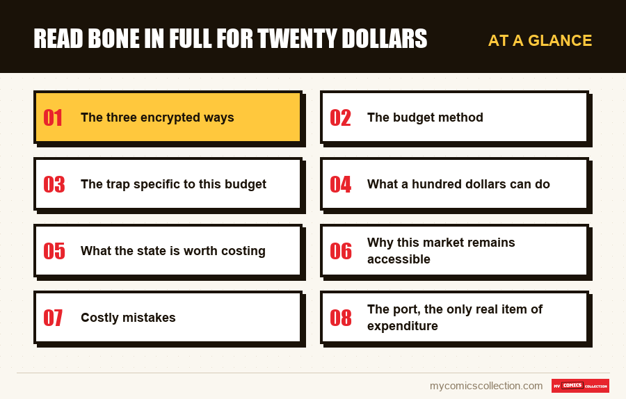 At a glance : Read Bone in Full for Twenty Dollars