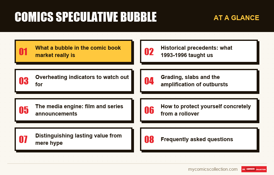 At a glance : Comics speculative bubble