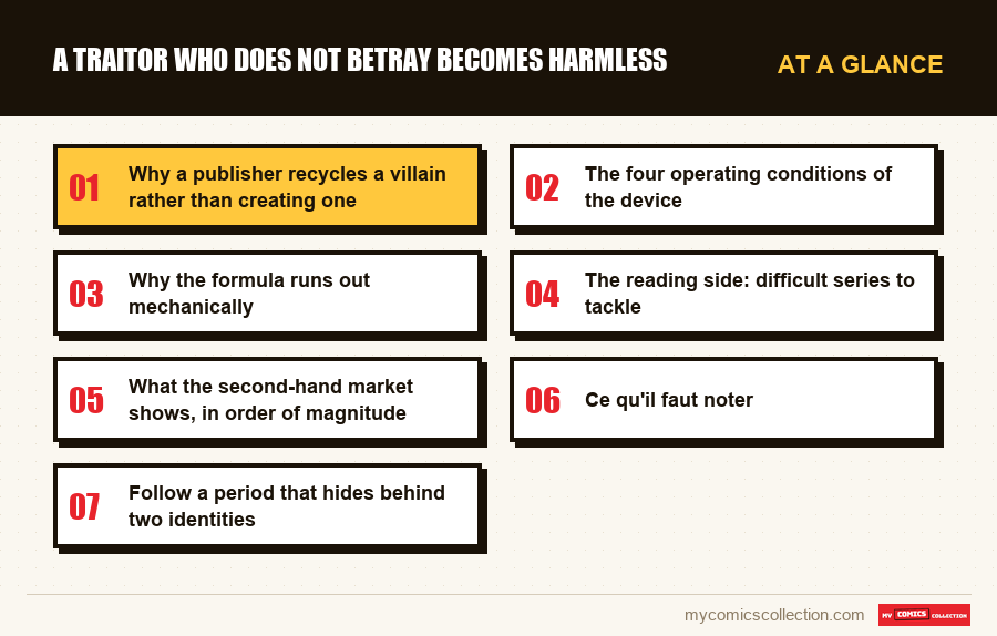 At a glance : A traitor who does not betray becomes harmless