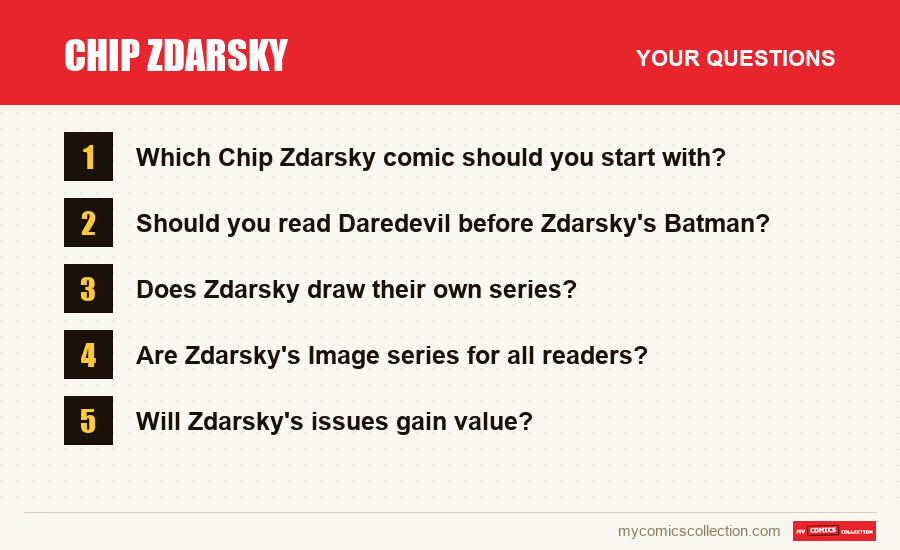 The frequently asked questions about Chip Zdarsky answered in this article