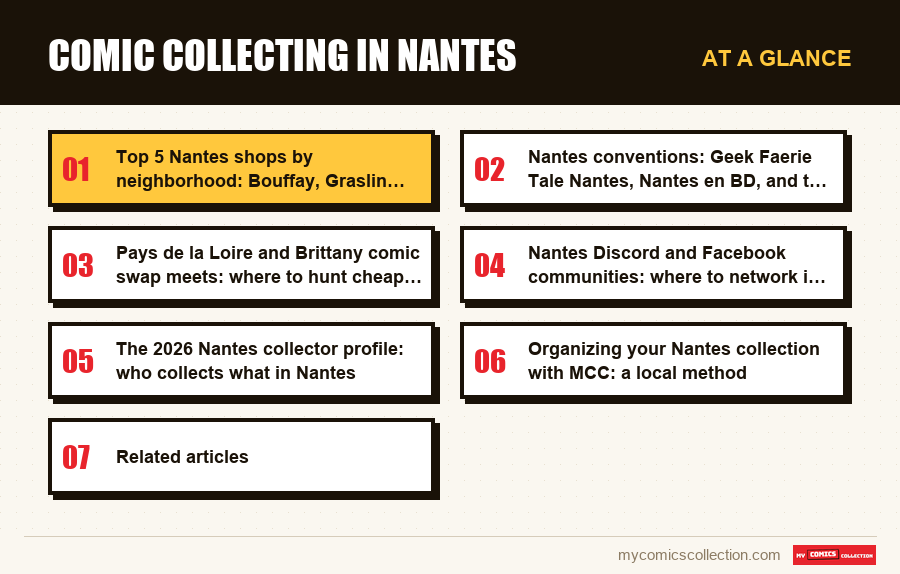At a glance : Comic Collecting in Nantes