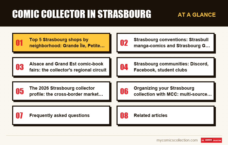At a glance : Comic Collector in Strasbourg