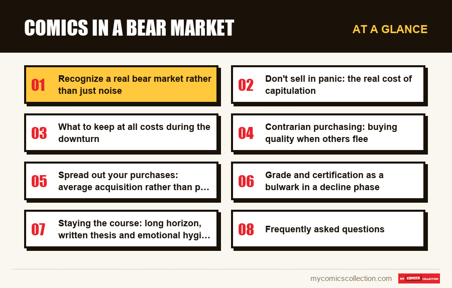 At a glance : Comics in a bear market