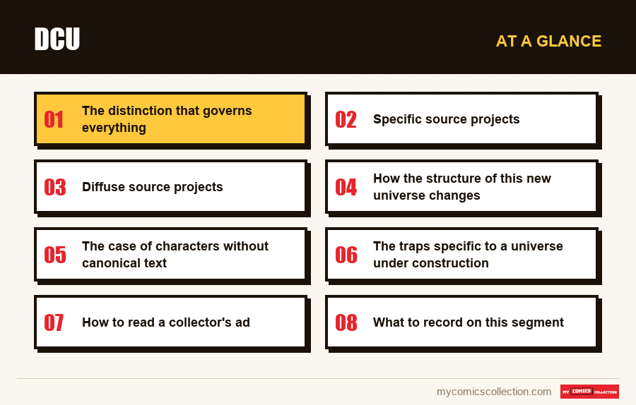 At a glance : DCU