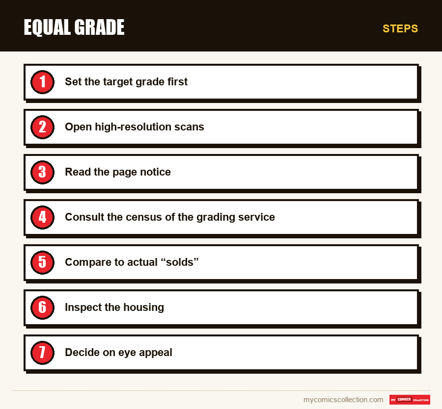 Steps : Equal grade