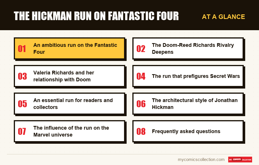 At a glance : The Hickman run on Fantastic Four