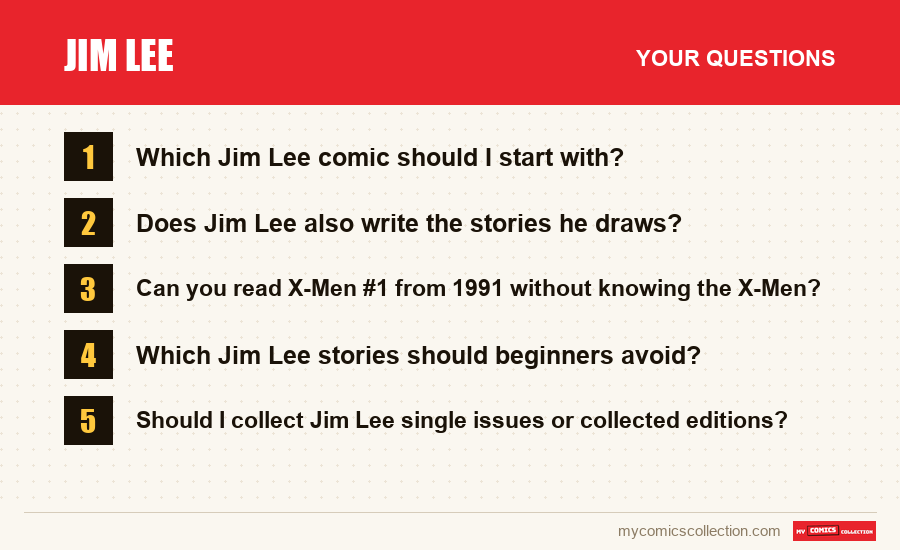 The frequently asked questions about Jim Lee answered in this article