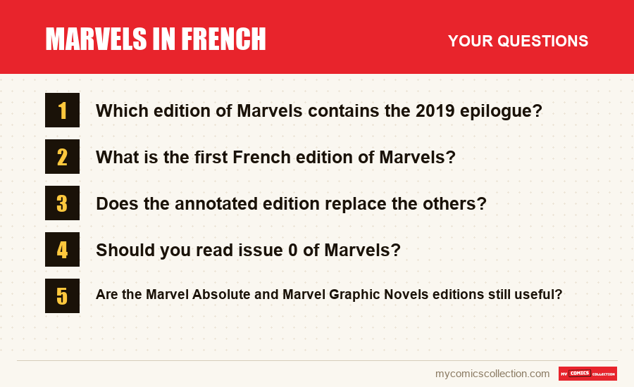 Marvels in French: the frequently asked questions answered in this article