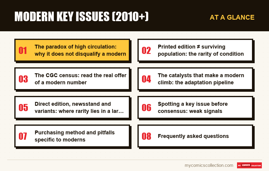At a glance : Modern key issues (2010+)