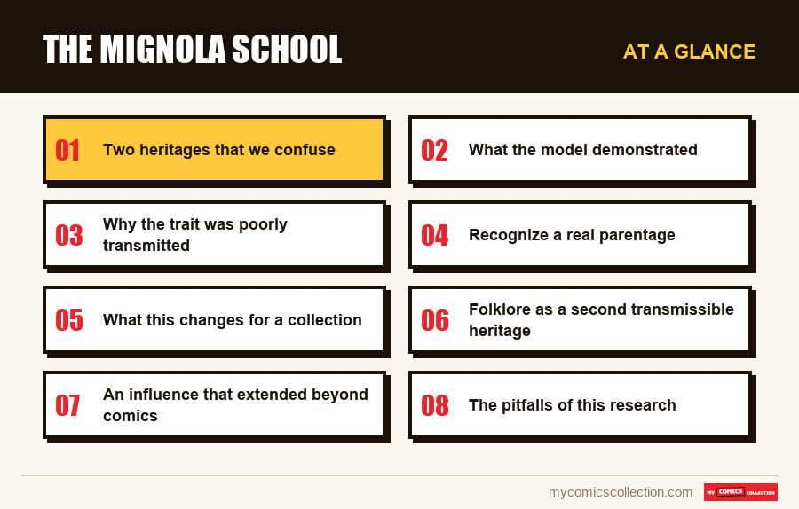 At a glance : The Mignola school