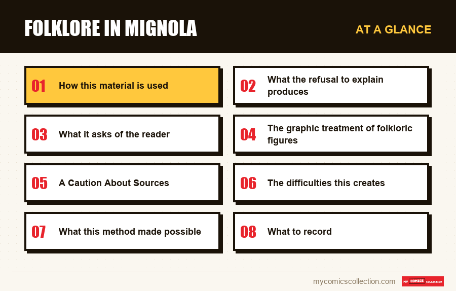 At a glance : Folklore in Mignola