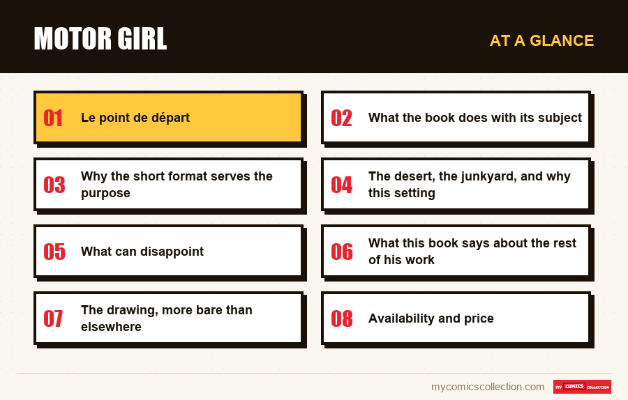 At a glance : Motor Girl