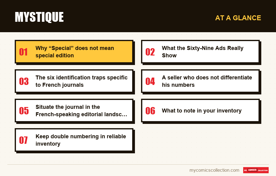 At a glance : Mystique