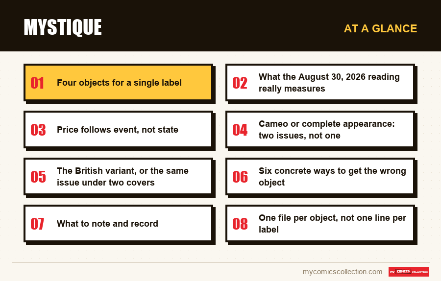 At a glance : Mystique