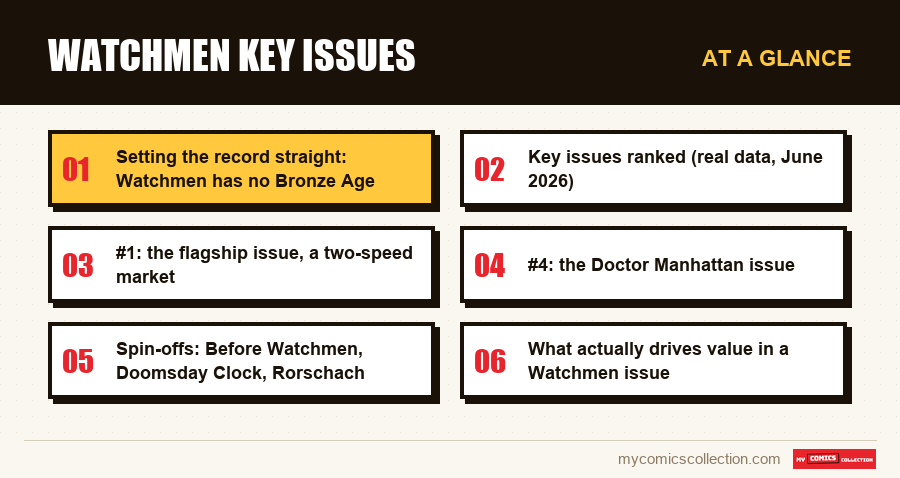 At a glance : Watchmen Key Issues