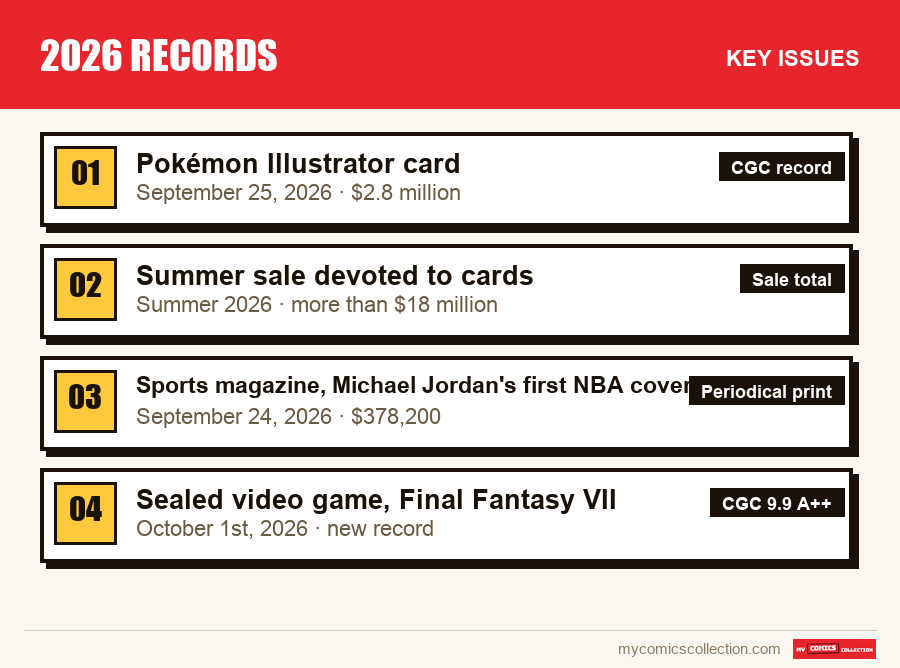 The key 2026 Records issues in order of importance