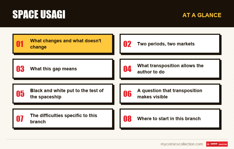 At a glance : Space Usagi
