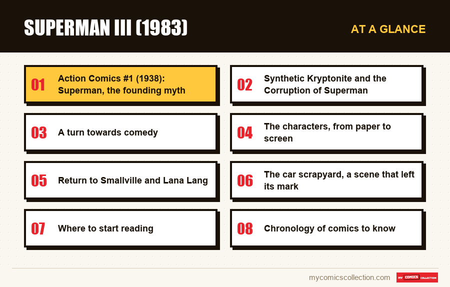 At a glance : Superman III (1983)